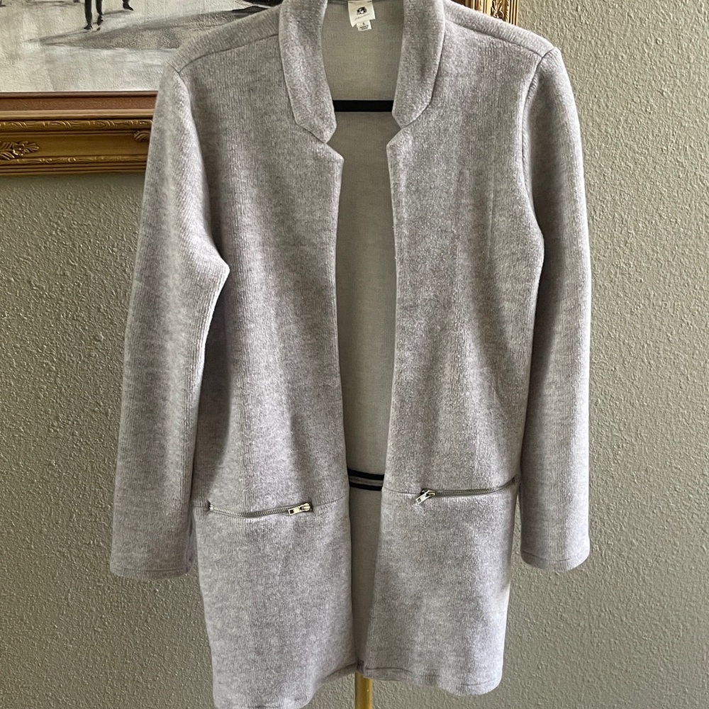 Flawless Light Gray Cardigan